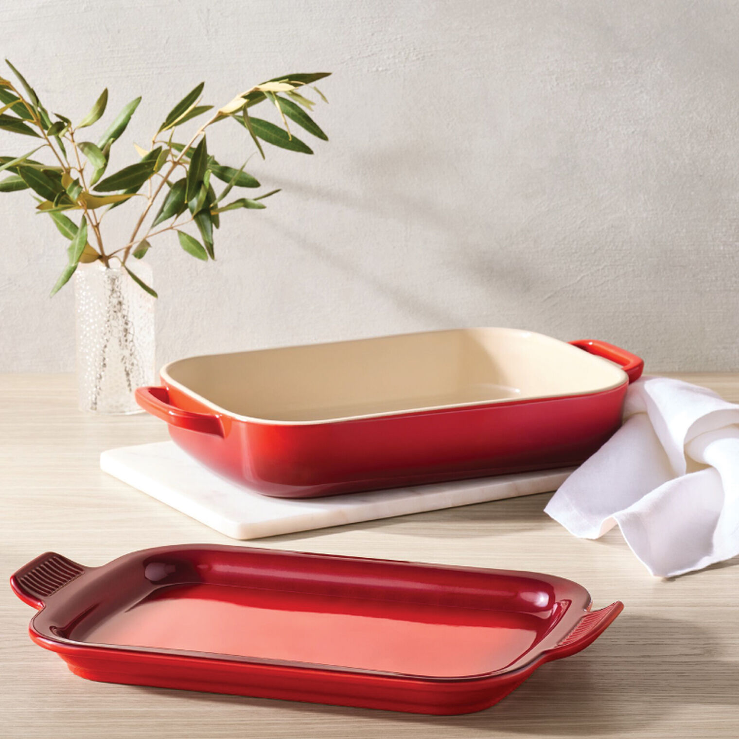 Rectangular Dish with Platter Lid