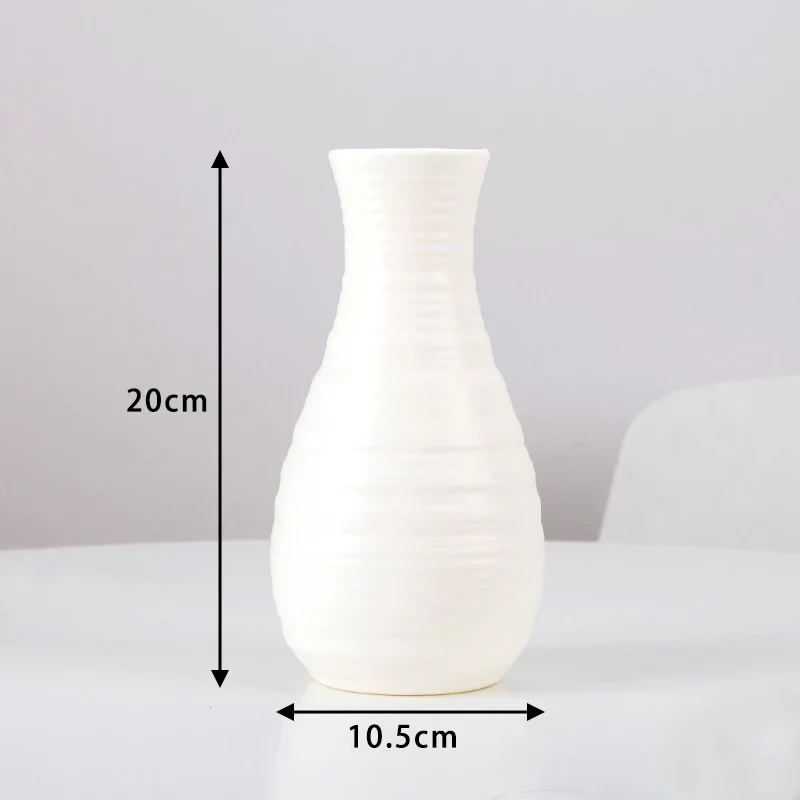 HULIANFU Modern vases decoration home Nordic Style Flower Arrangement Living Room Origami flower pot for interior - Deanwangkt