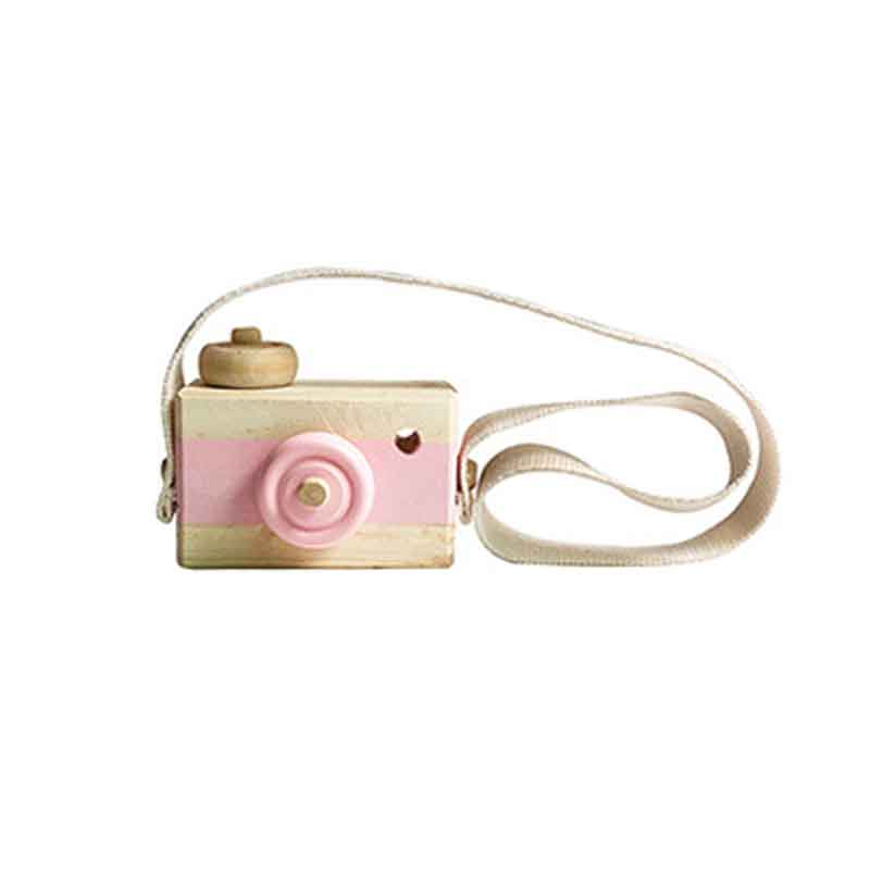 HULIANFU Nordic European Style Camera Toys Baby Kids Room Decor Furnishing Articles Child Christmas Birthday Wood Gifts - Deanwangkt