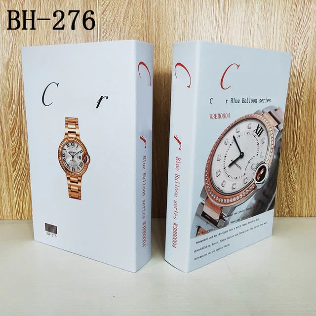 HULIANFU Ins Fashion Fake Books for Decoration Home Decor Coffee Table Book Simulation Prop Book Model Hotel Room Unopenable Box Book - Deanwangkt