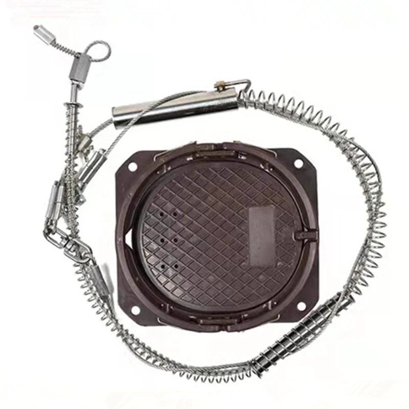 HULIANFU Spring traps for wild boar, bear,piege， beaver, Wolf, otter, pass, rodent traps, safety, hunting supplies 1 piece piege - Deanwangkt