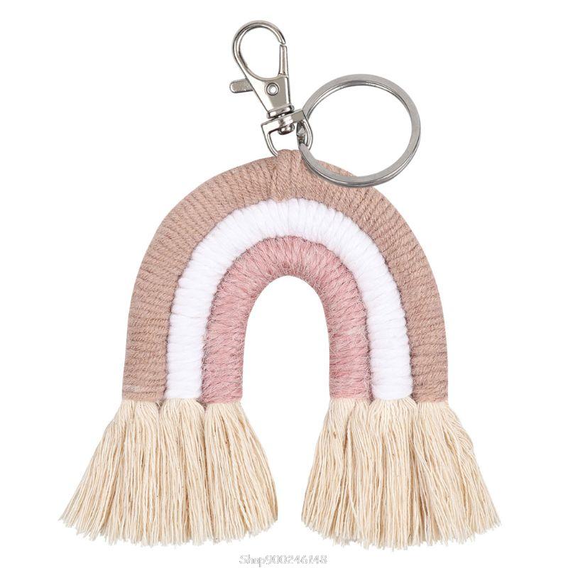 HULIANFU Nordic Cotton Rope Wooden Bead Garland with Tassel Wall Hanging Nursery Props Ornament Kids Baby Room Decor S24 20 Dropship - Deanwangkt