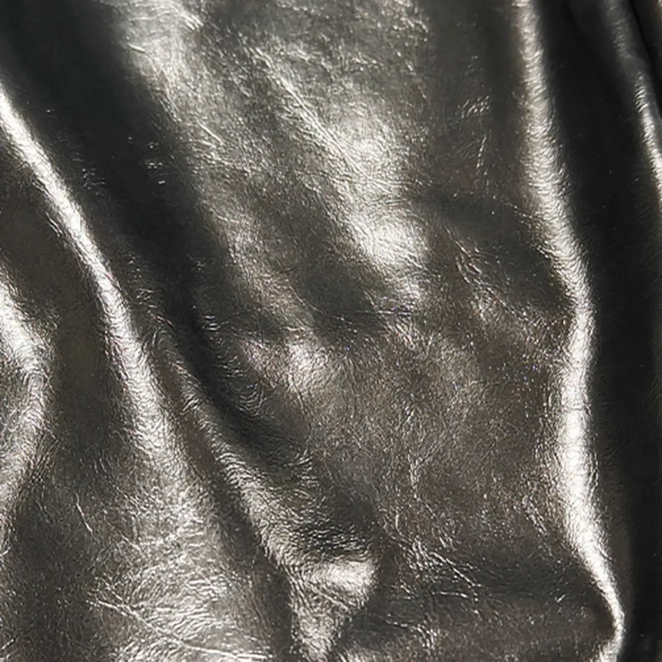 Modern Oiled Leather Mid-Back Accent Armchair