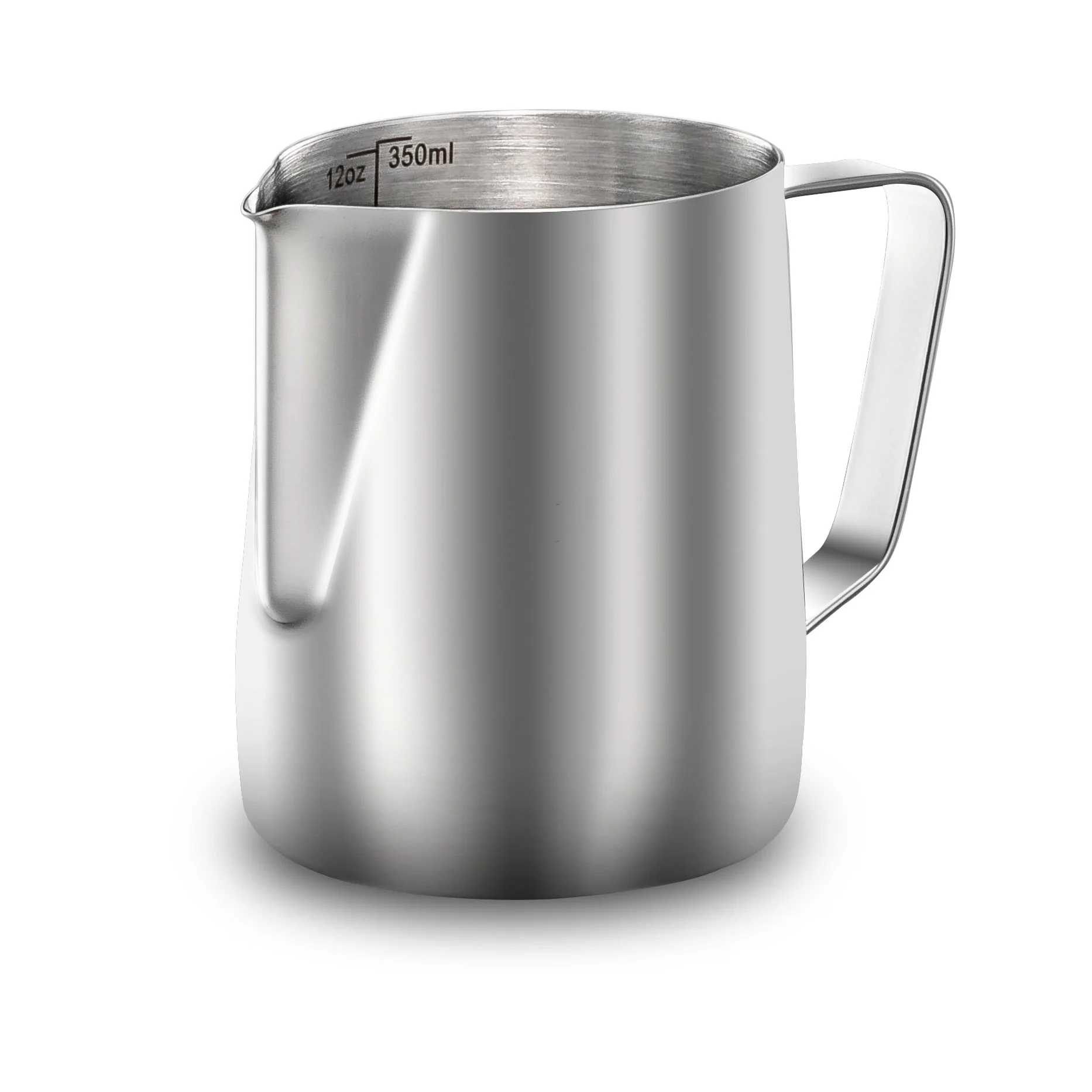 HULIANFU Stainless Steel Milk Frothing Pitcher Espresso Coffee Barista Craft Latte Cappuccino Milk Cream Cup Frothing Jug Pitcher - Deanwangkt