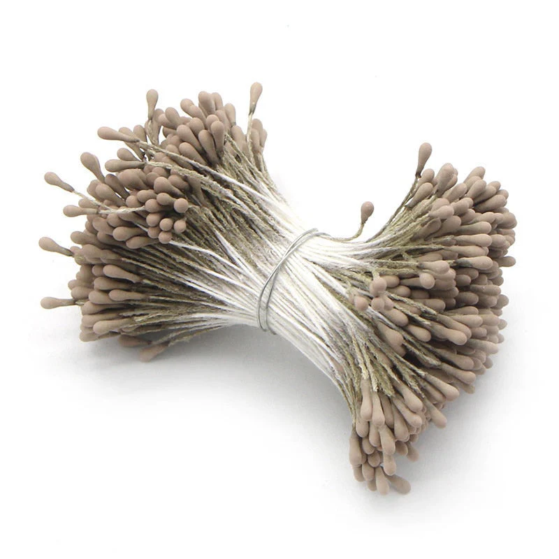 HULIANFU 2026  Lucia Crafts 144/420/600/1000pcs /Lot  Flowers Stamen 2mm  DIY Artificial Flowers  Wreath For Wedding Party Home Decor  D0401 - Deanwangkt
