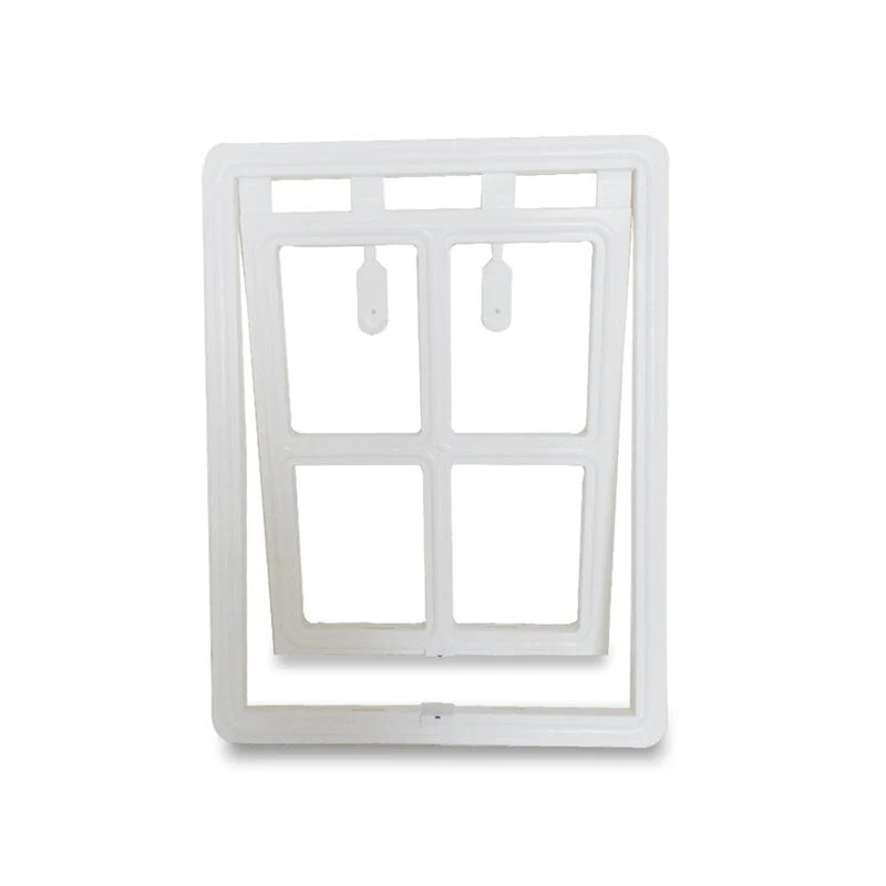 HULIANFU Pet Accessories Two Size Black Dog Gate Quiet Out and In Puppy Cats Door Easy To Install Light Weight Suitable for Large Pets - Deanwangkt