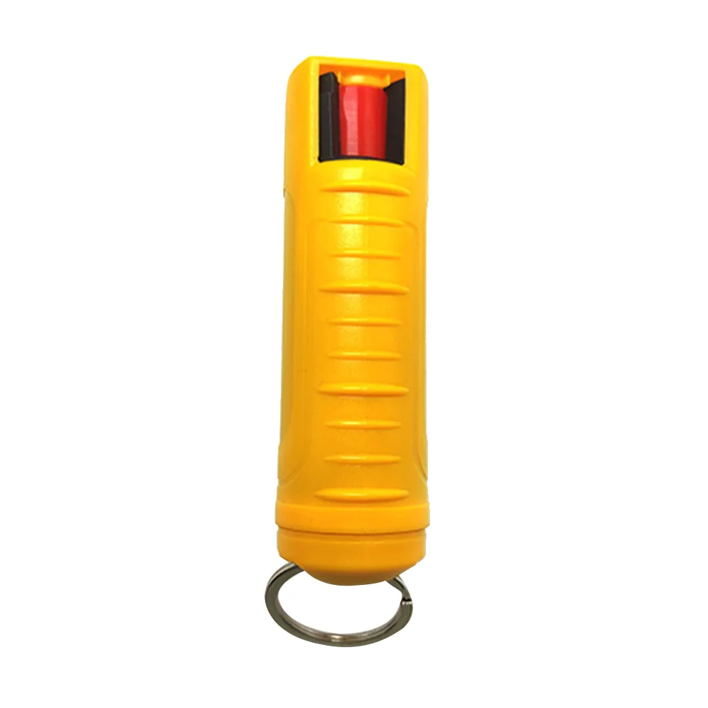 HULIANFU Portable Pepper Spray Tank Bottle Emergency Empty Box Spray Shell With Key Ring Keychain Self-defense Outdoor Camping Supplies - Deanwangkt