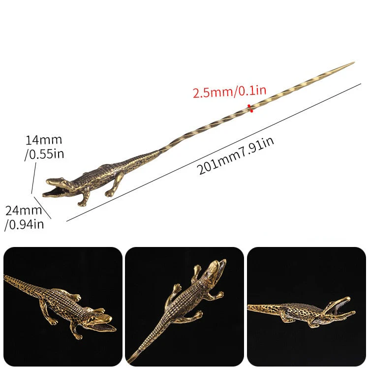 HULIANFU Retro Carved Cigar Drill Dredge Cigar Pass Needle Personality Engraved Cigar Needle Drill Cigar Knife Cigar Smoking Accessories - Deanwangkt