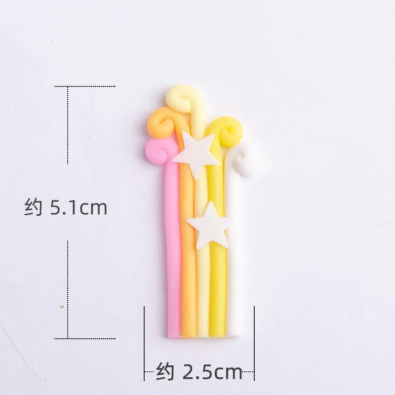 HULIANFU Soft Clay Number Balloon Cake Birthday Topper 1st Birthday Party Decorations Kids Baby Shower Girl  Happy Birthday Cake Topper - Deanwangkt