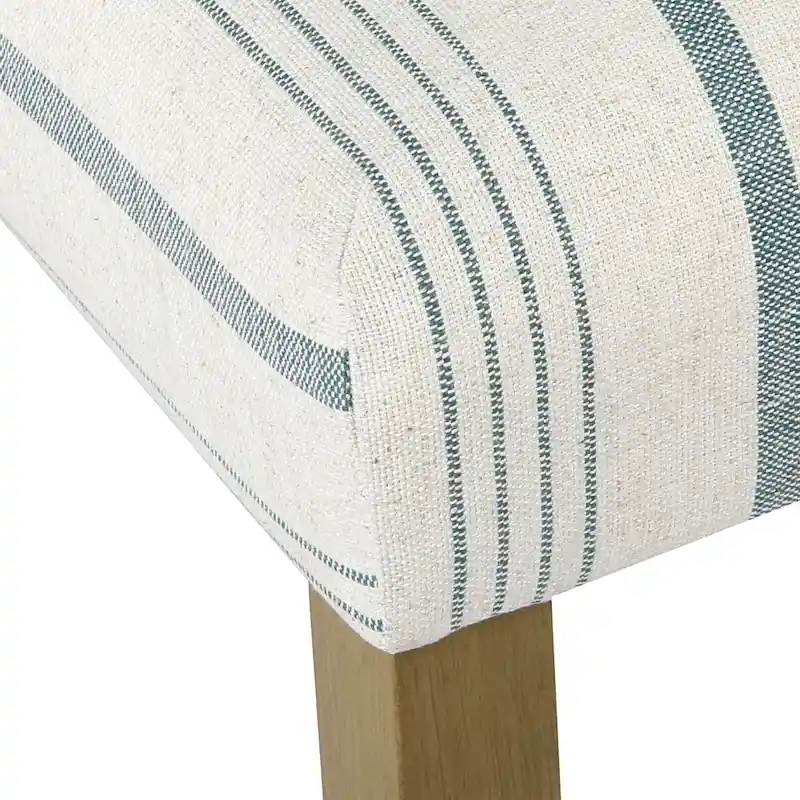 HomePop Classic Parsons Dining Chair - Blue Calypso Stripe (Set of 2)