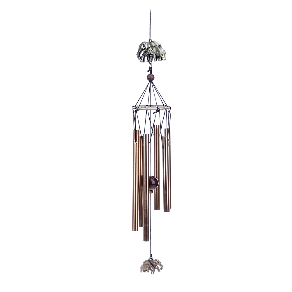 HULIANFU Outdoor Living Wind Chimes Yard Garden Tubes Bells Copper Antique Windchime Wall Hanging Home Decor Decoration wind chimes - Deanwangkt