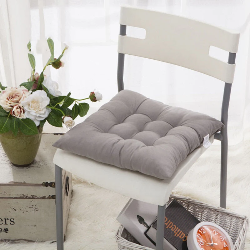 HULIANFU Winter Home Chair Cushion New Outdoor Thick Cushion Pad Office Dining Chair Mattress Pure Sofa Chair Back Pad Comfort Square - Deanwangkt