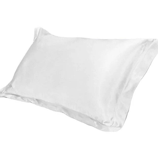 HULIANFU Pure Emulation Silk Satin Pillowcase Comfortable Pillow Cover Pillowcase For Bed Throw Single Pillow Covers - Deanwangkt