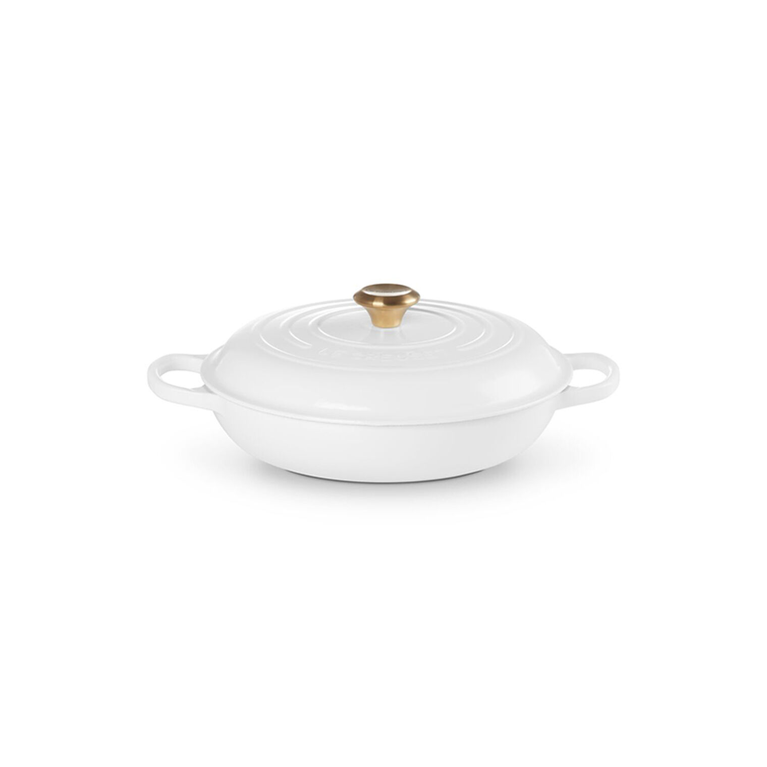 Signature Braiser with Gold Knob