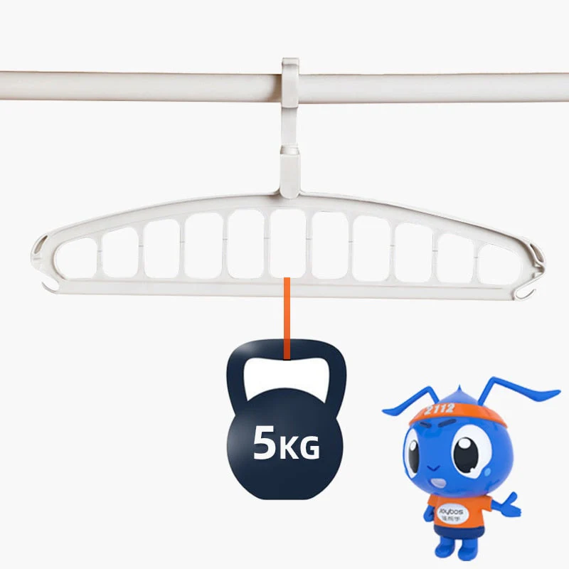 HULIANFU Joybos Clothes Hanger Closet Organizer Space Saving Hanger Multi-port Clothing Rack Plastic Scarf Storage hangers for clothes - Deanwangkt
