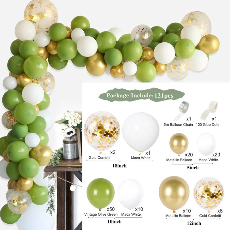 HULIANFU QIFU Macaron Balloons Garland Latex Ballons Arch Happy Birthday Party Decor Kids Adult Wedding Baloon Chain Baby Shower Balon - Deanwangkt