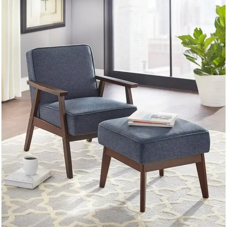 Simple Living Sonia Chair and Ottoman Set