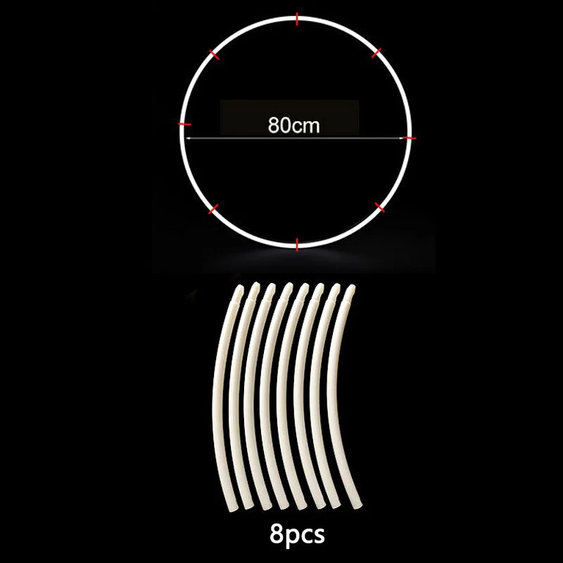 HULIANFU Round Wedding Arch Balloon Stand Holder Bow Of Birthday Party Decor Baby Shower Balloon Arch Circle Stand Background Decoration - Deanwangkt