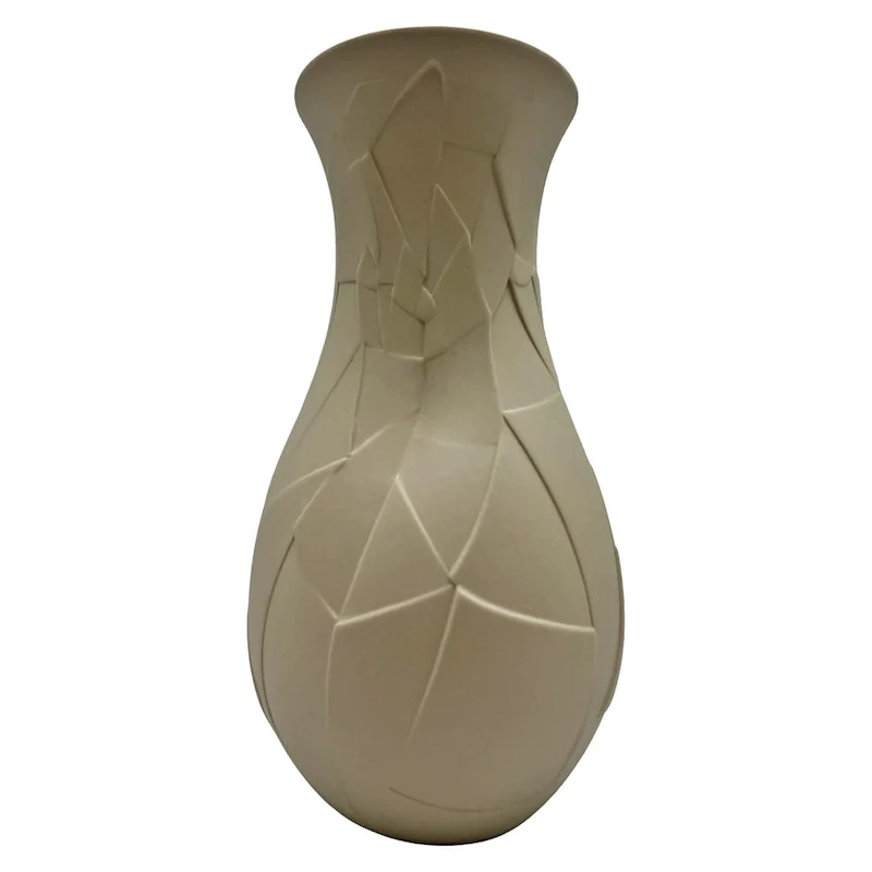 12 Inch Tall Ceramic Flower Vase