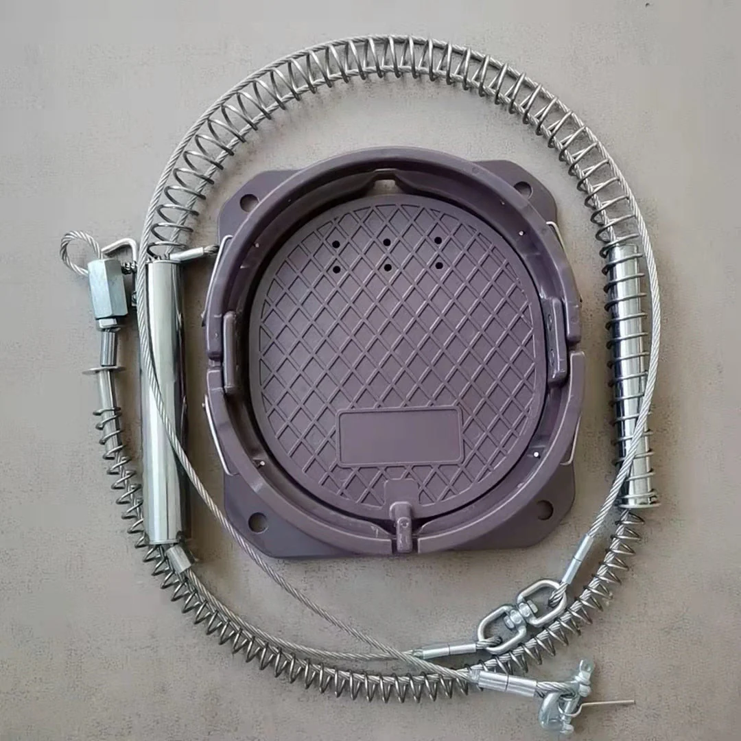 HULIANFU Spring traps for wild boar, bear,piege， beaver, Wolf, otter, pass, rodent traps, safety, hunting supplies 1 piece piege - Deanwangkt