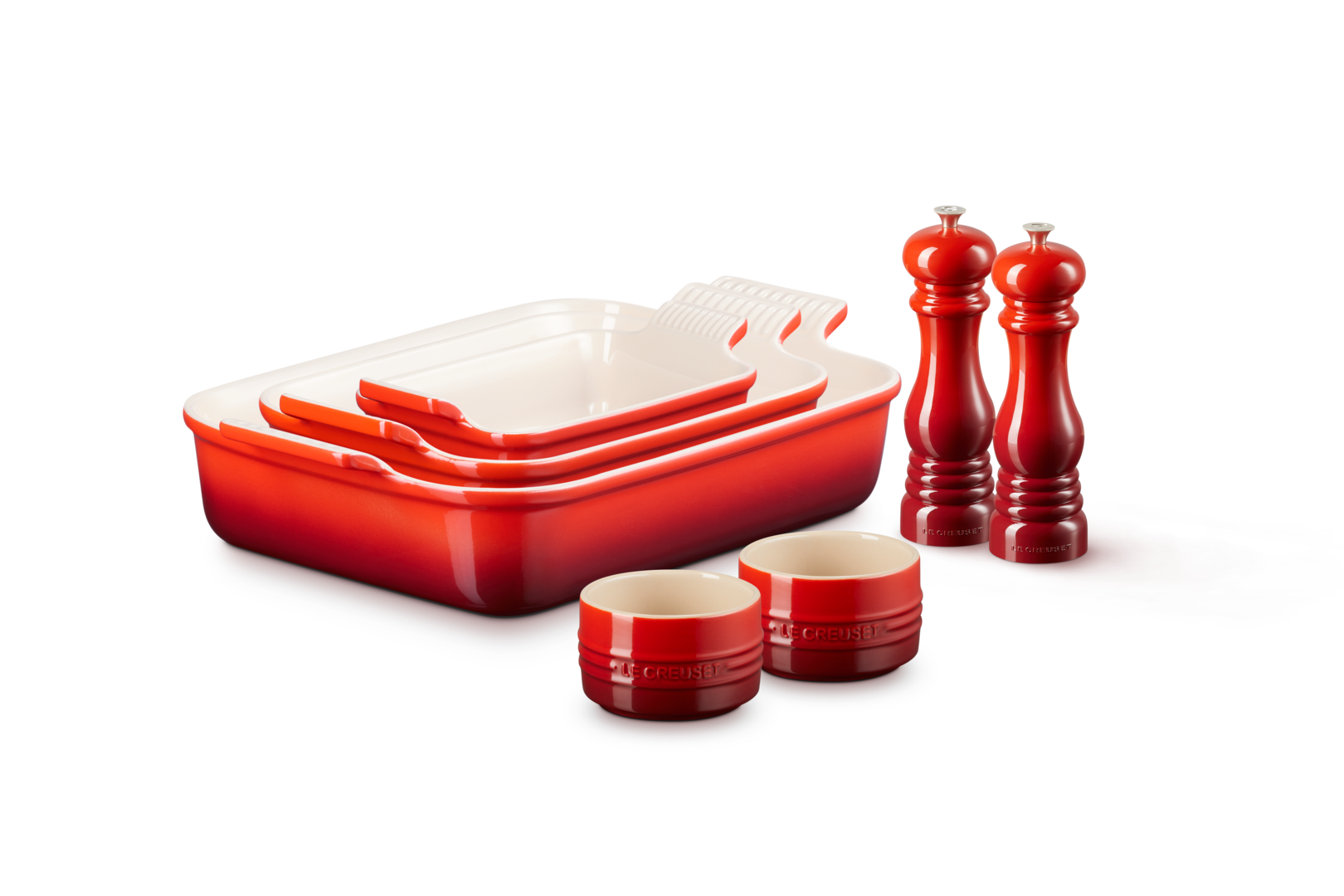 Stoneware 5-piece Essential Set with Mills