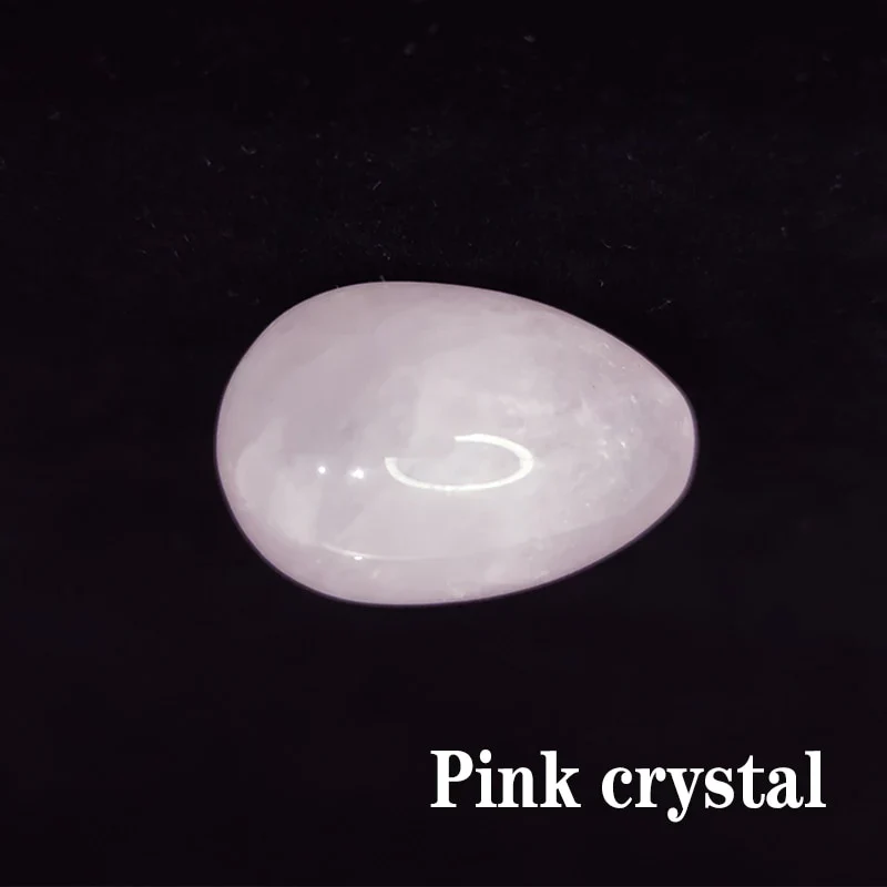 HULIANFU Natural Crystal Stone Egg Polished Agate Quartz Obsidian Minerale Jewelry Transfer Home Decoration Healing Craft DIY Gift Toy - Deanwangkt