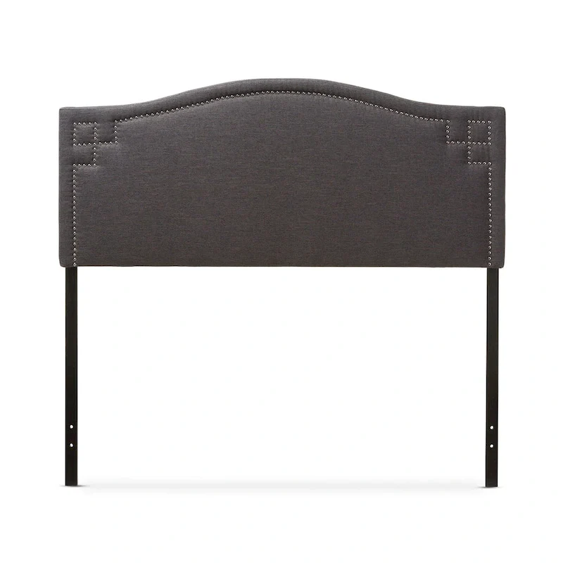 Copper Grove Daisy Modern Dark Grey Upholstered Headboard