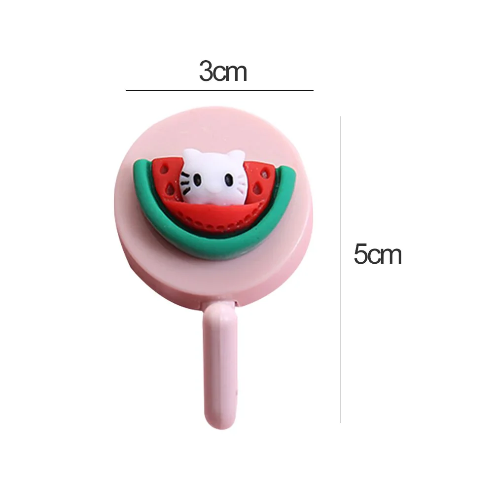 HULIANFU New Cute Animal Wall Hook for Key Holder Coat Towel Hanging Plastic Mask Holder Bathroom Organizer Wall Decor Home Accessories - Deanwangkt