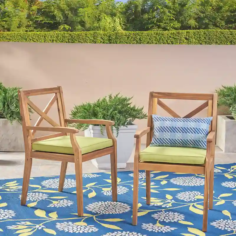 2PCS Dining chair with cusions
