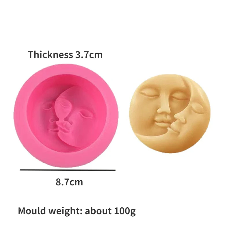 HULIANFU U Shape Scented Candle Mold Food Grade Silicone Mold DIY 3D Aromatherapy Candle Mould  Candle Making Supplies Home Wedding Decor - Deanwangkt