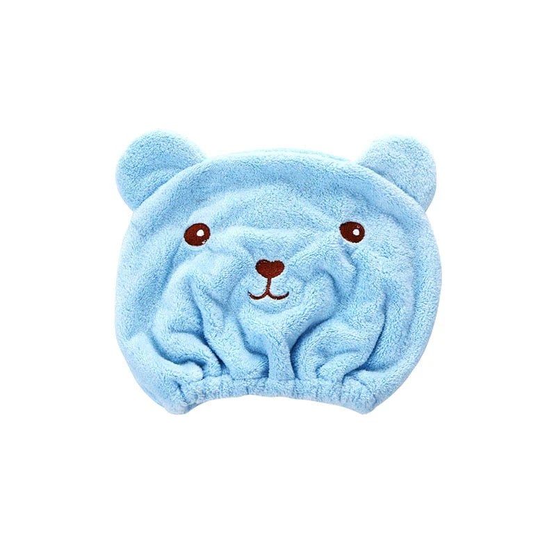HULIANFU Quick Drying Microfiber Shower Cap Magic Hair Fast Drying Dryer Towel Bath Hat Dry Hair Cap Quick Drying Soft Turban Dry bonnet - Deanwangkt