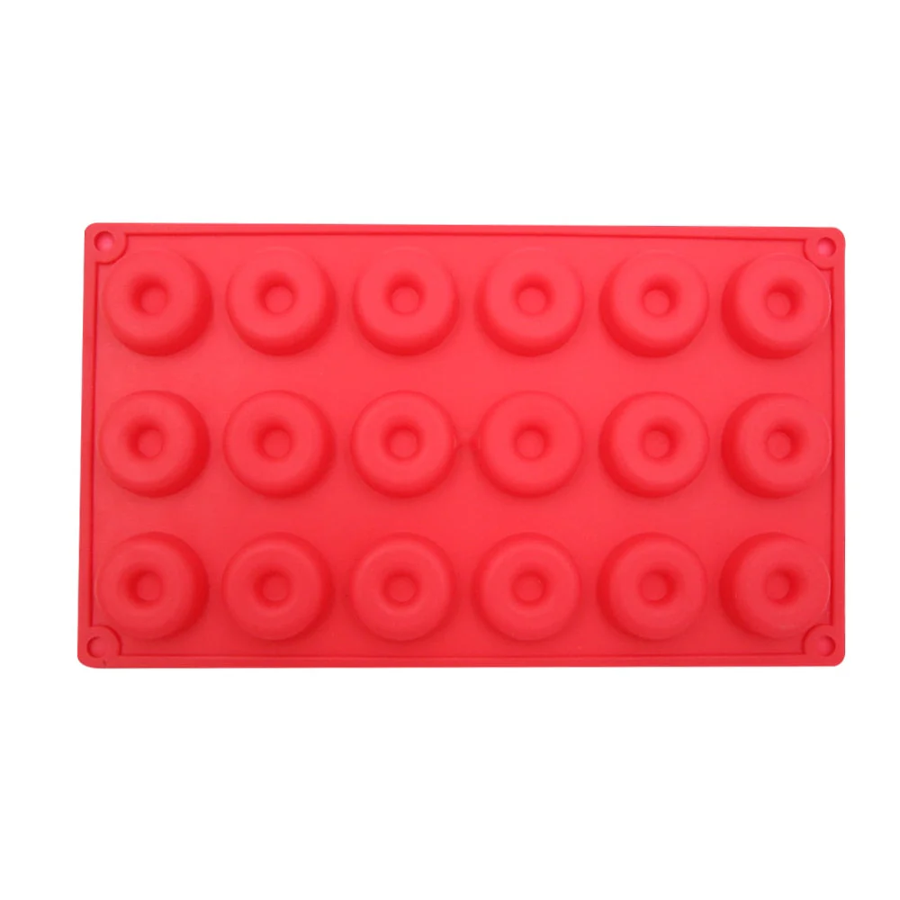 HULIANFU Silicone Donut Mold Baking Pan Non-Stick Baking Pastry Chocolate Cake Dessert DIY Decoration Tools Bagels Muffins Donuts Maker - Deanwangkt