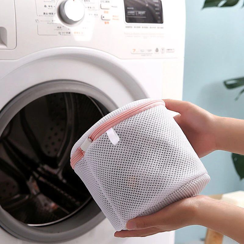 HULIANFU Washing Machine Laundry Bags Underwear Organizer Travel Portable Bra Storage Bag Polyester Mesh Washing Bag Home Laundry Product - Deanwangkt