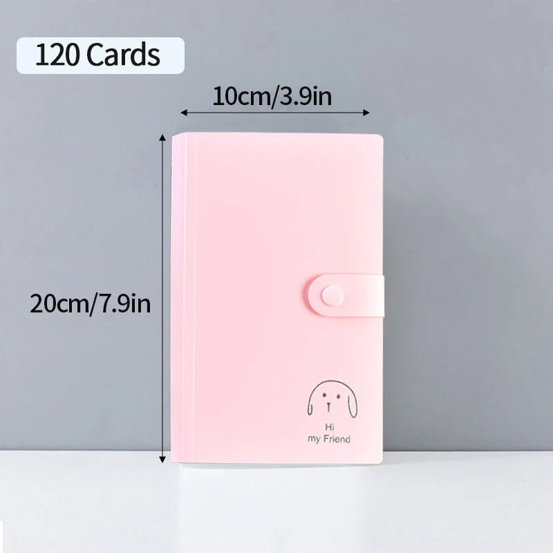 HULIANFU Photocard Holder Collection Album Idol Chasing Star Binder Photocards Collection Book Large-capacity Ticket Card Book Card Bag - Deanwangkt