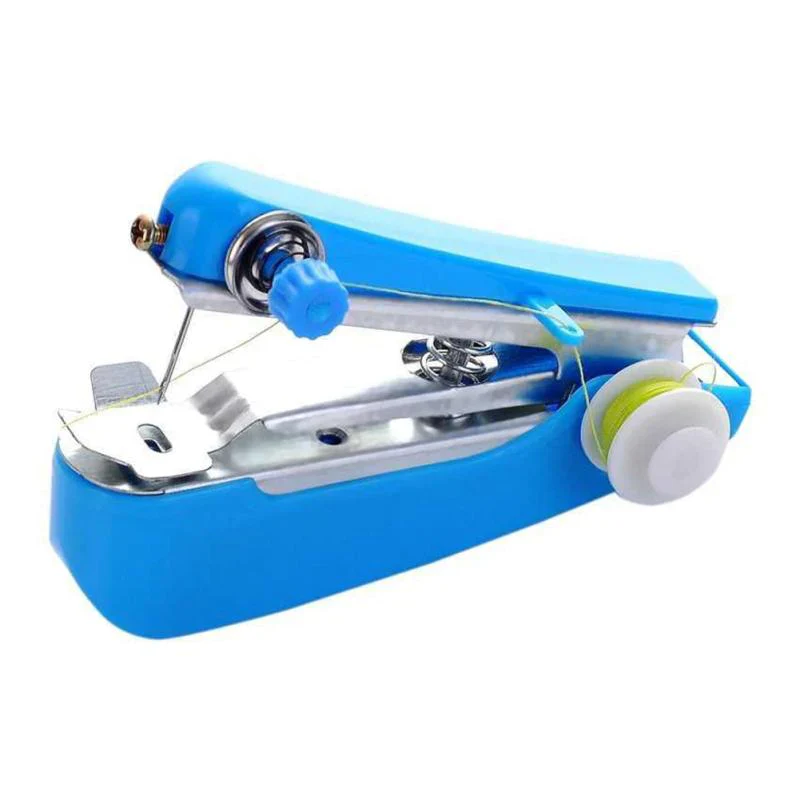 HULIANFU Mini Sewing Machines Needlework Cordless Hand-Held Clothes Useful Portable Sewing Machines Handwork Tools Sewing Accessories - Deanwangkt
