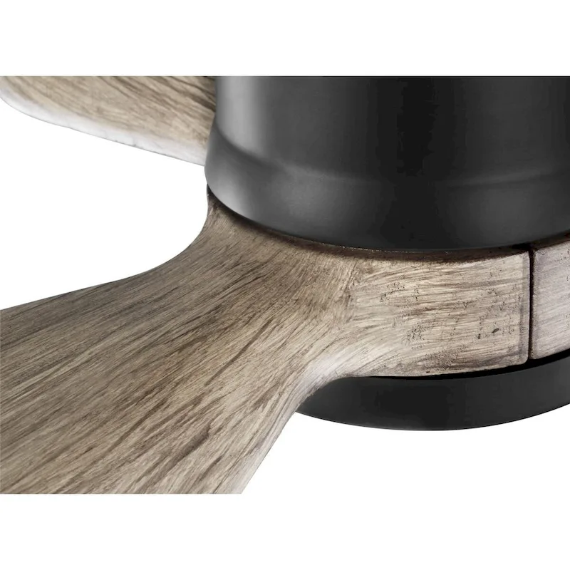 Farris Collection Three-Blade Carved Wood 60  Ceiling Fan - 12.370  x 31.250  x 10.500