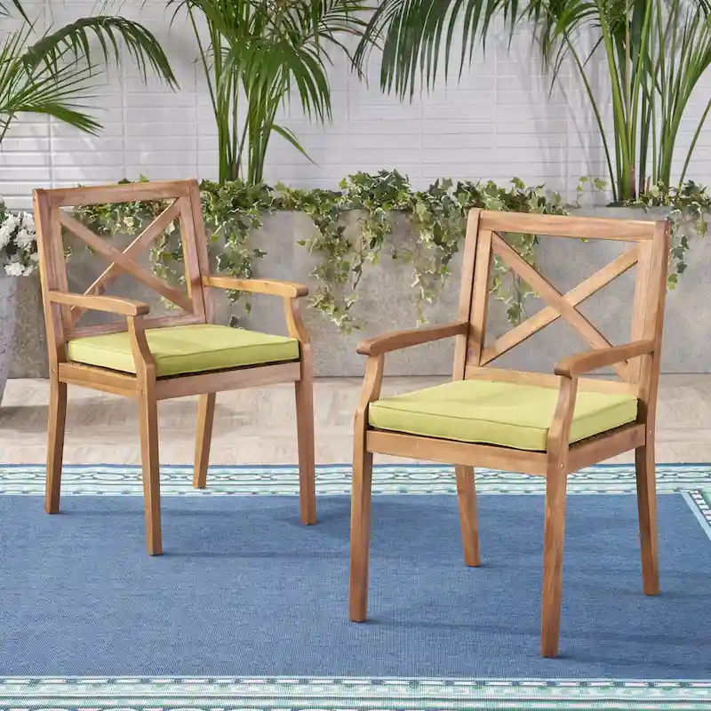2PCS Dining chair with cusions