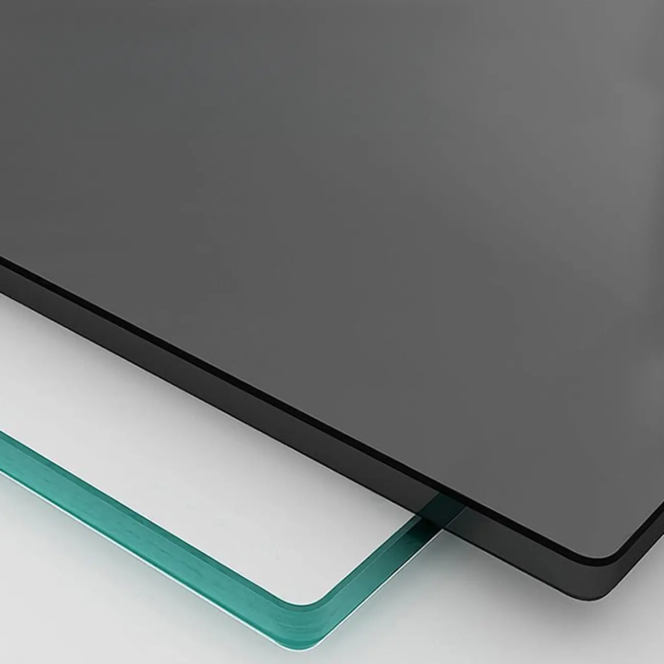 Modern Postmodern Glass Top Cross Legs Coffee Table