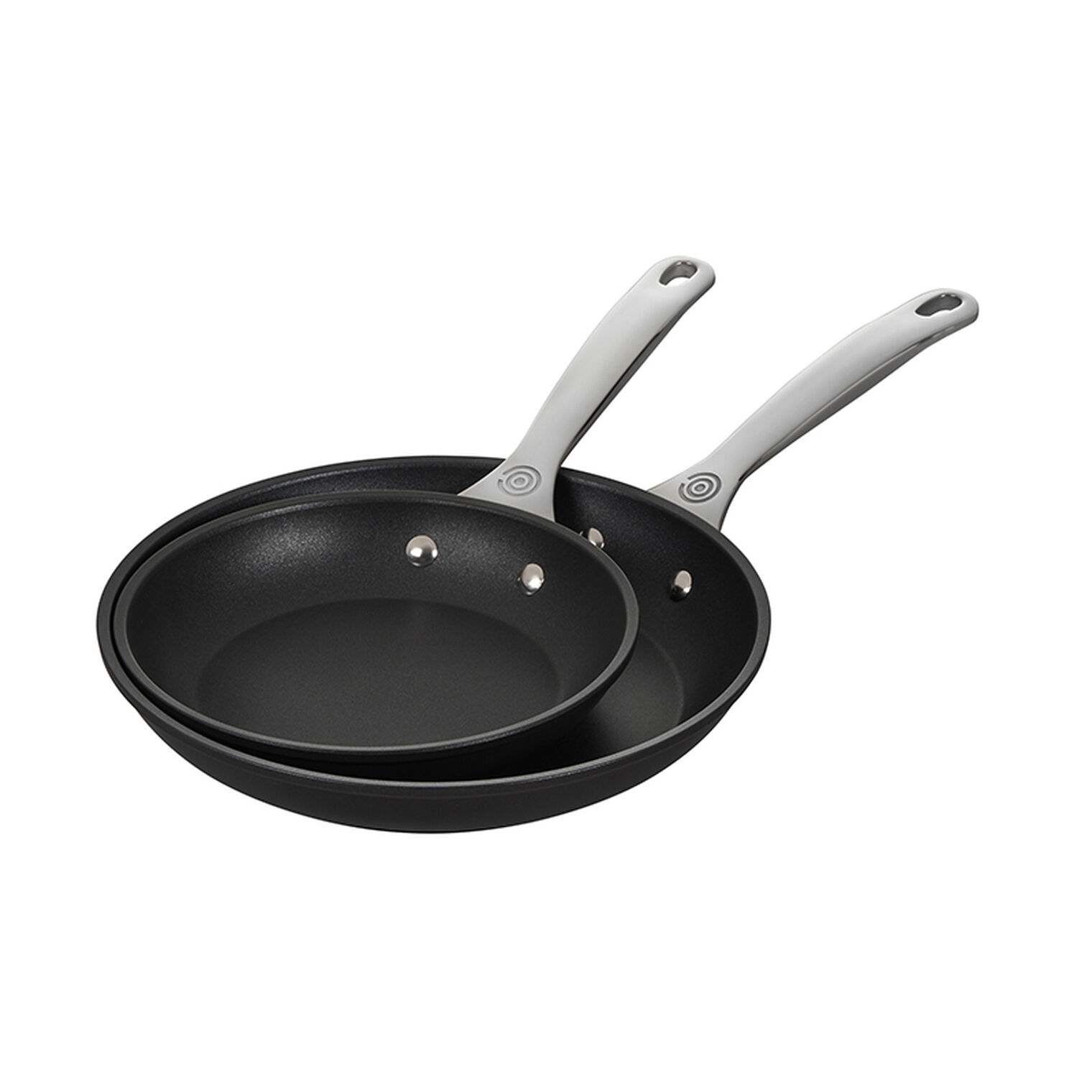 Toughened Non-stick PRO 2-Piece Fry Pan Set