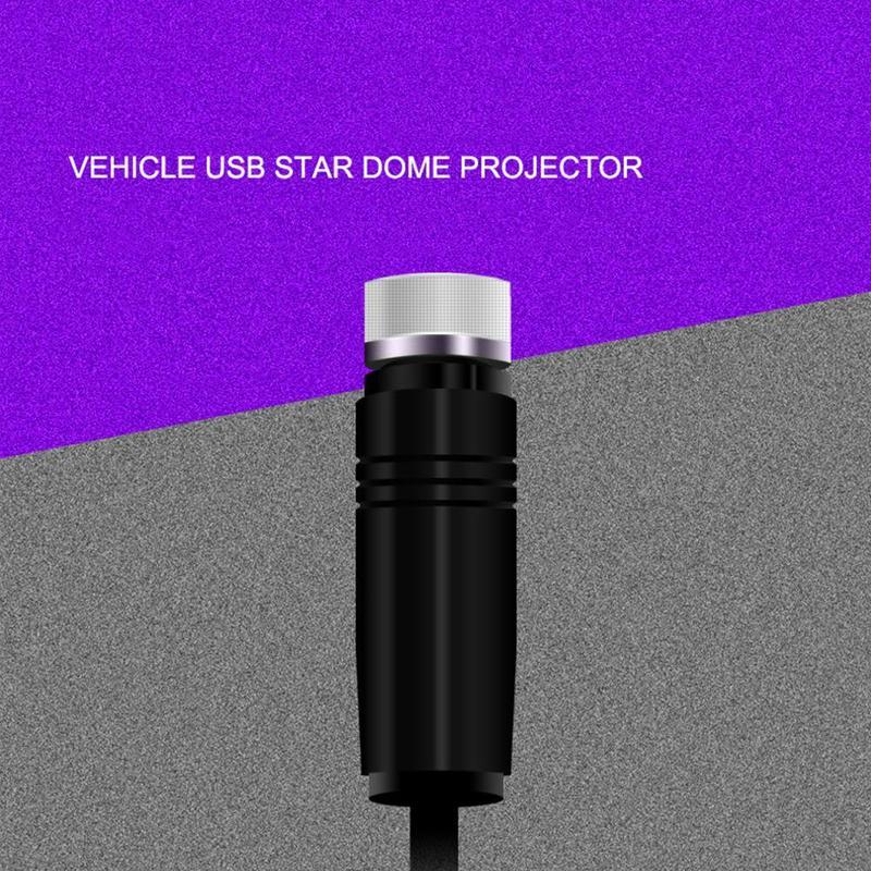 HULIANFU Mini LED Projection Lamp Star Night Light USB Star Top Atmosphere Light For Bedroom Home Decor Auto Universal Projection Lamps - Deanwangkt