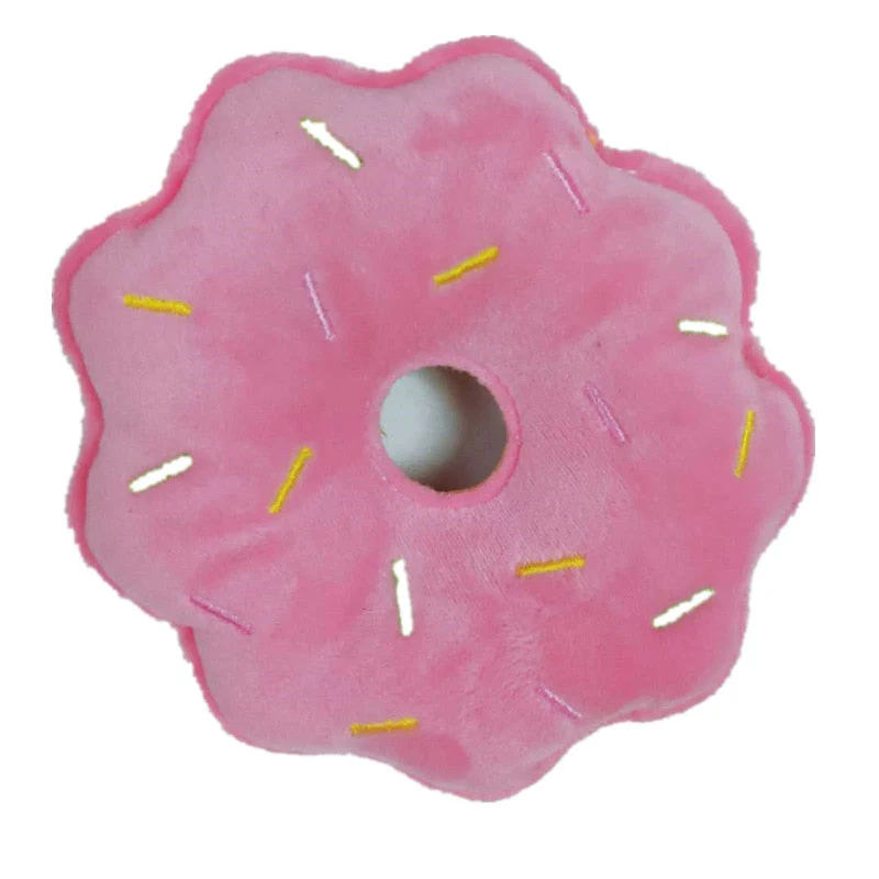 HULIANFU Pet Toys Plush Squeaky Toy Bite-Resistant Clean Dog Chew Puppy Training Toy Soft Banana Bone Vegetable Fruit Pet Supplies - Deanwangkt