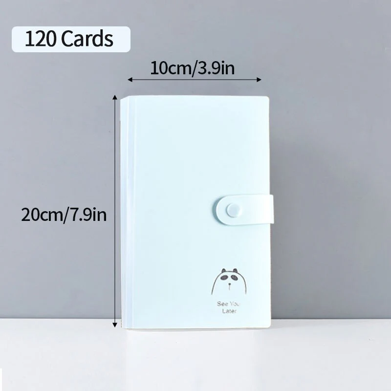 HULIANFU Photocard Holder Collection Album Idol Chasing Star Binder Photocards Collection Book Large-capacity Ticket Card Book Card Bag - Deanwangkt