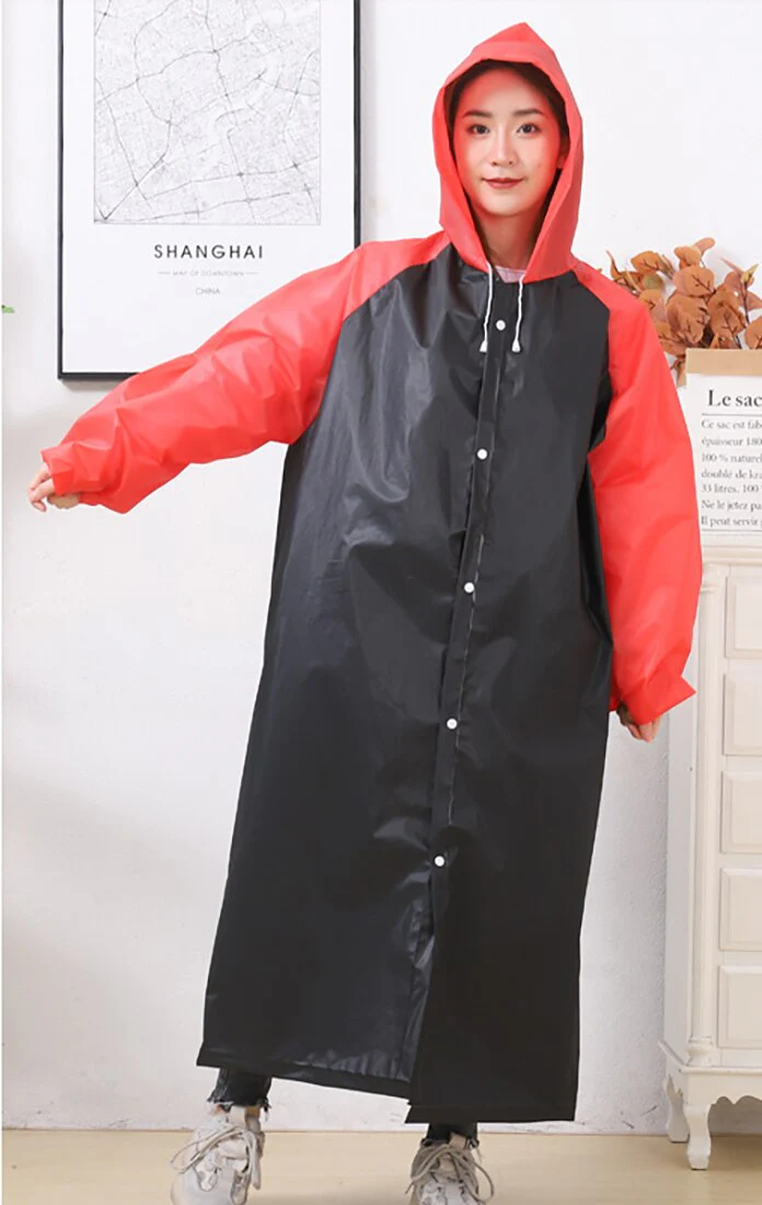 HULIANFU Reusable Thicken Women Men Rain Coat Waterproof Jacket Poncho Cloak Hood Hoodie Suit Raincoat For Tourism Fishing Cycling Hiking - Deanwangkt