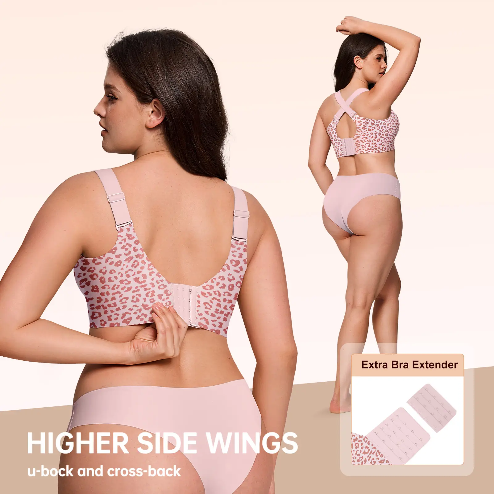 Higher side wings and back support