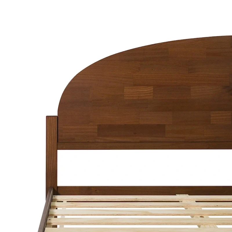 Middlebrook Designs Arched Headboard Solid Pine King Bed