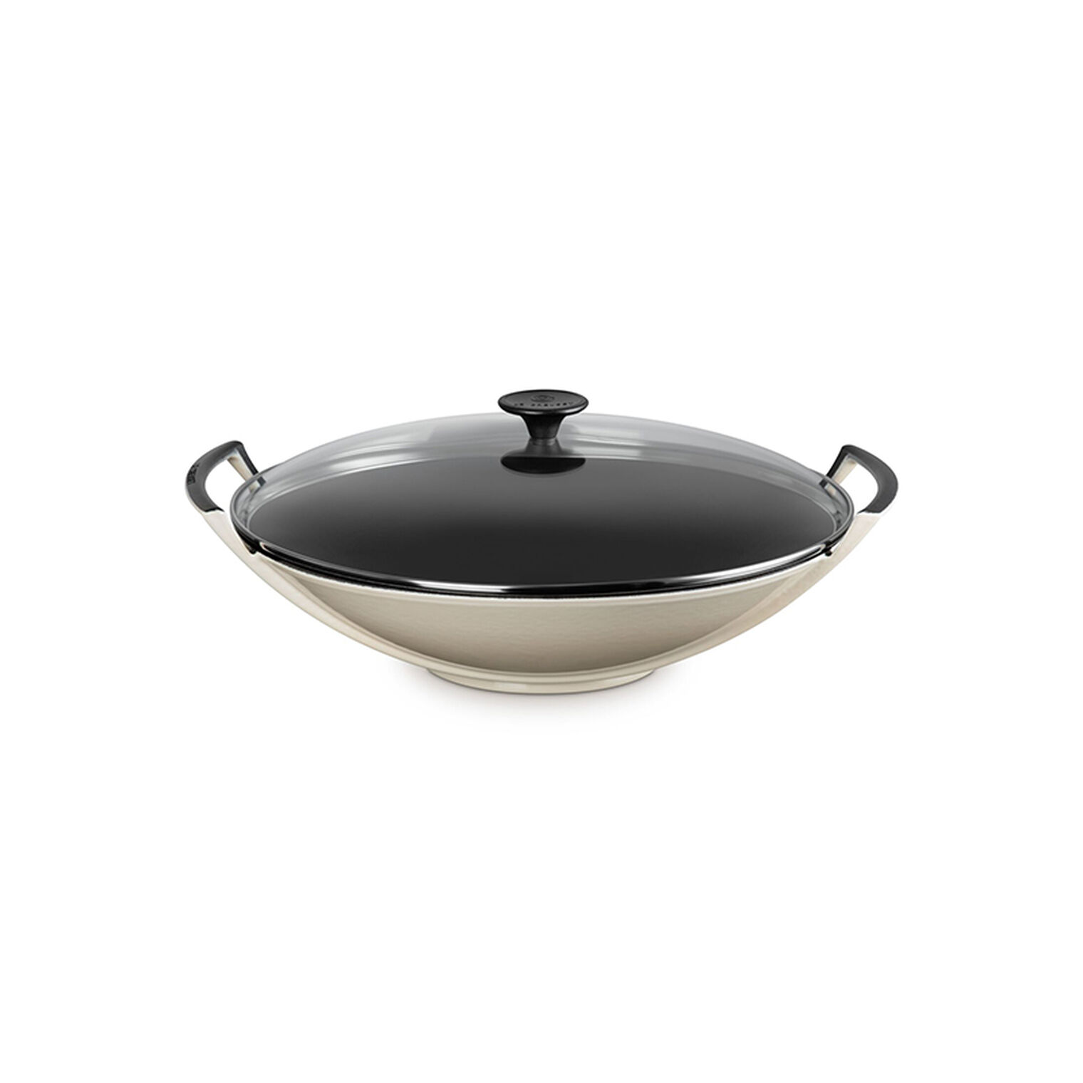Traditional Wok with Glass Lid