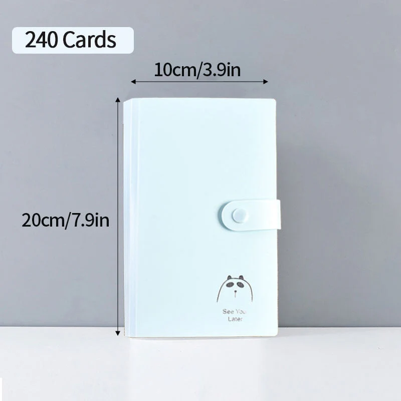 HULIANFU Photocard Holder Collection Album Idol Chasing Star Binder Photocards Collection Book Large-capacity Ticket Card Book Card Bag - Deanwangkt