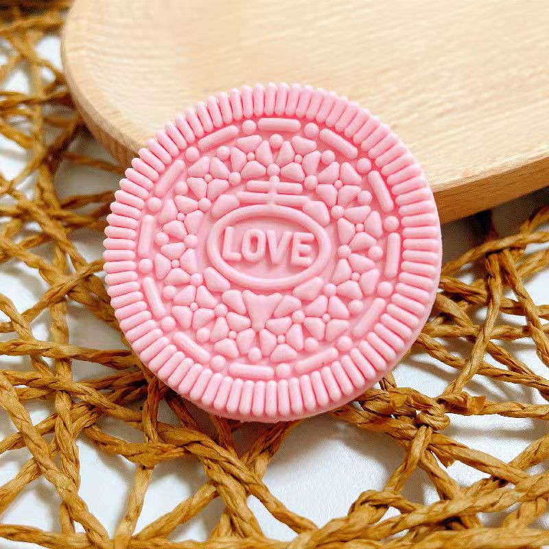 HULIANFU Simulation Oreo Cookies Fake Cake Artificial Food Model Children Photography Prop Bakery Decoration Wedding Party Home Decor - Deanwangkt