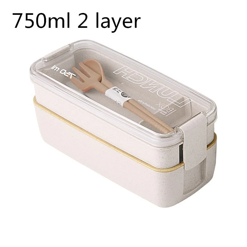 HULIANFU Lunch Box Bento Box for School Kids Office Worker 3layers Microwae Heating Lunch Container Food Storage Box - Deanwangkt