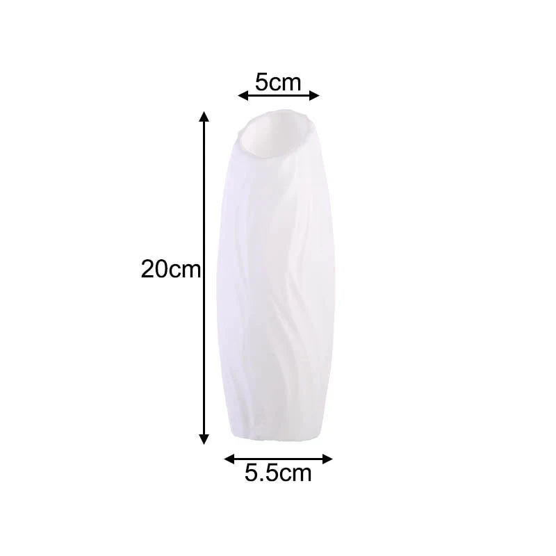 HULIANFU Modern vases decoration home Nordic Style Flower Arrangement Living Room Origami flower pot for interior - Deanwangkt